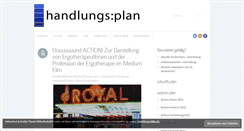 Desktop Screenshot of handlungsplan.net